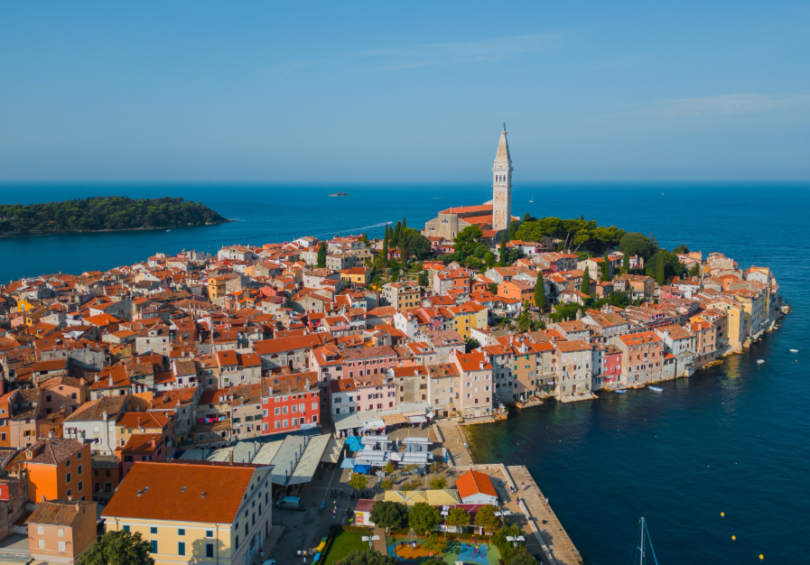 Rovinj Old Town, Istria, Croatia